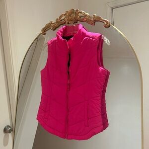 Aeropostale Pink Puffer Vest